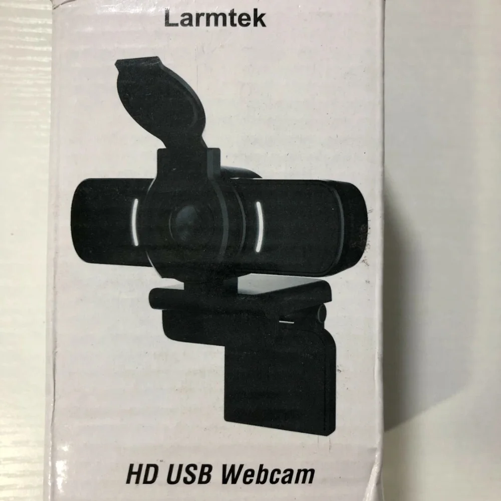 Black HD USB Webcam